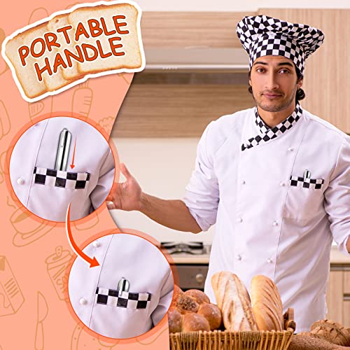 Crumbers for Servers, Table Crumb Sweepers Bread Cleaner Stainless Steel Table Crumbers for Tablecloth in Restaurants and Homes, Servers, Waiters, Waitresses Tool Accessories(Silver,10)