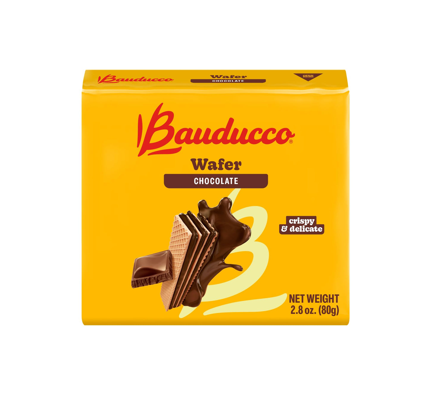 Bauducco Wafer Cookies, Assorted, Chocolate, Vanilla, and Strawberry, 60 oz (Pack of 12) - Crispy & Delicate Wafer Cookies With 3 Delicious, Indulgent Decadent Layers of Flavored Cream.