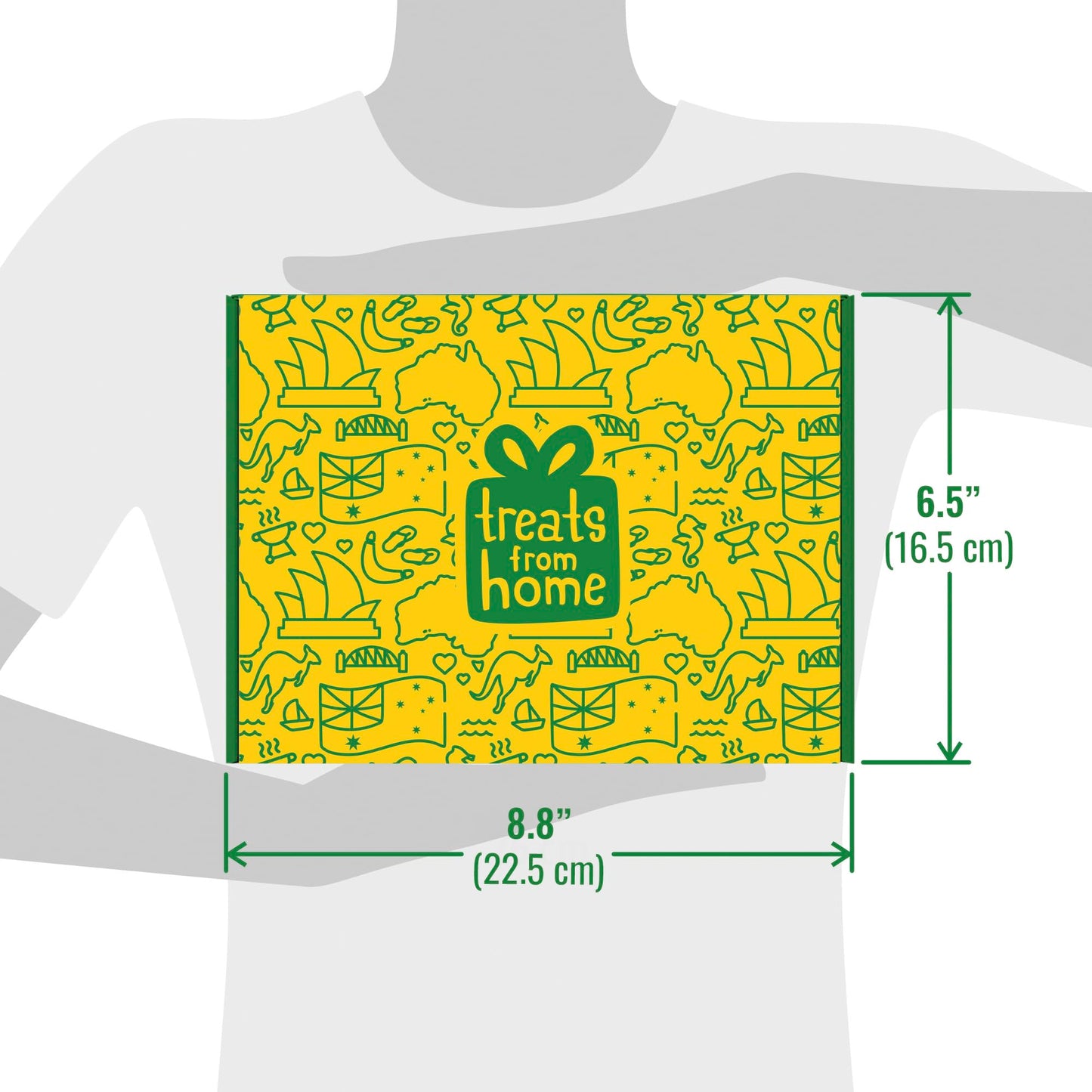 Australian Snack Box with Tim Tams, Cadbury, Cherry Ripe, Authentic Australian Snacks and Candy, Perfect Australian Gift