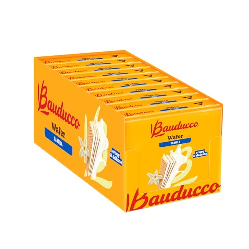 Bauducco Wafer Cookies, Assorted, Chocolate, Vanilla, and Strawberry, 60 oz (Pack of 12) - Crispy & Delicate Wafer Cookies With 3 Delicious, Indulgent Decadent Layers of Flavored Cream.
