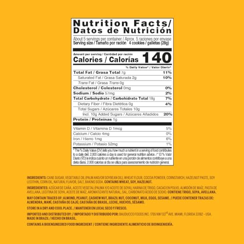 Bauducco Wafer Cookies, Assorted, Chocolate, Vanilla, and Strawberry, 60 oz (Pack of 12) - Crispy & Delicate Wafer Cookies With 3 Delicious, Indulgent Decadent Layers of Flavored Cream.