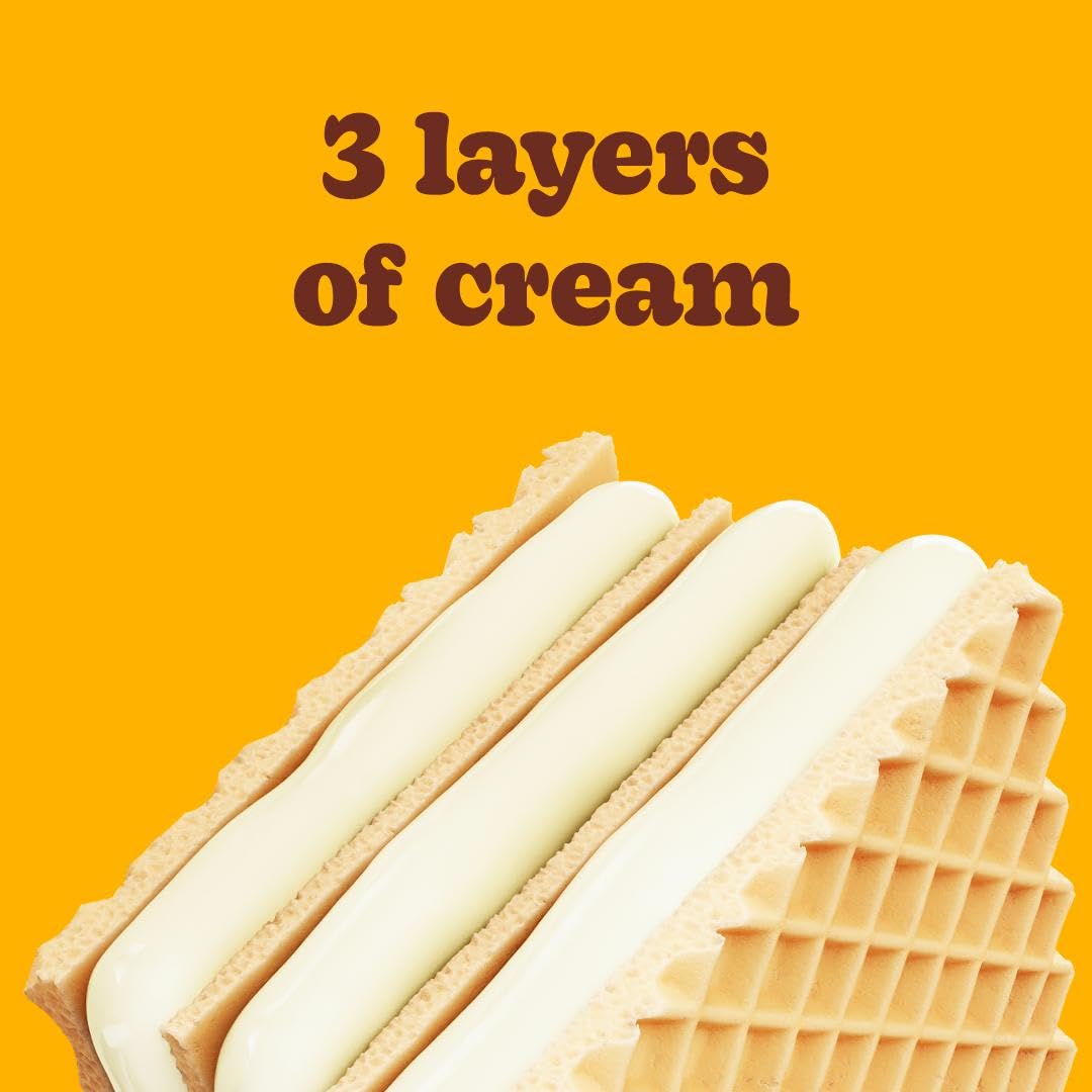 Bauducco Wafer Cookies, Assorted, Chocolate, Vanilla, and Strawberry, 60 oz (Pack of 12) - Crispy & Delicate Wafer Cookies With 3 Delicious, Indulgent Decadent Layers of Flavored Cream.