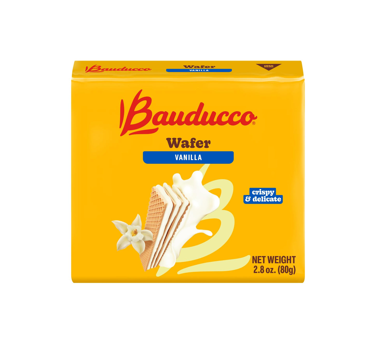 Bauducco Wafer Cookies, Assorted, Chocolate, Vanilla, and Strawberry, 60 oz (Pack of 12) - Crispy & Delicate Wafer Cookies With 3 Delicious, Indulgent Decadent Layers of Flavored Cream.