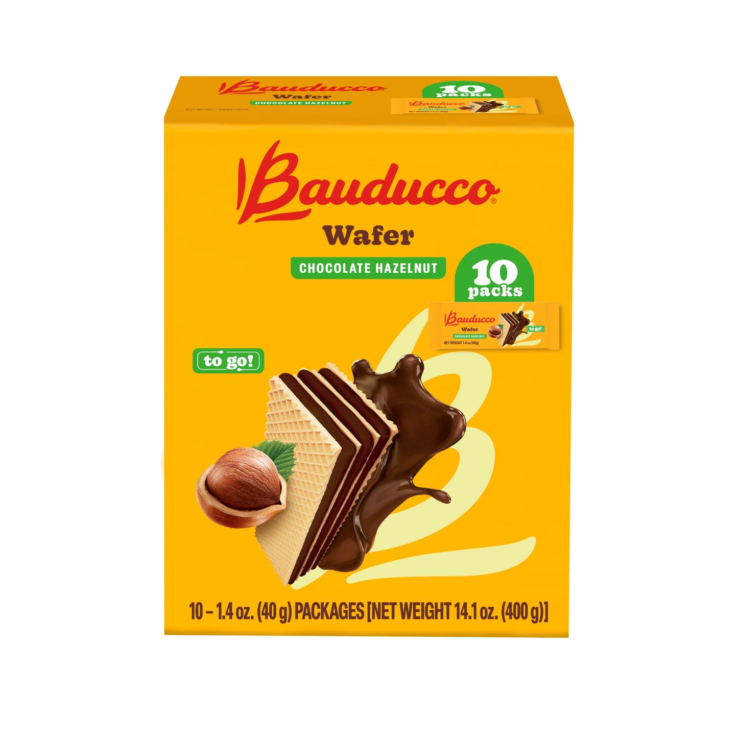 Bauducco Wafer Cookies, Assorted, Chocolate, Vanilla, and Strawberry, 60 oz (Pack of 12) - Crispy & Delicate Wafer Cookies With 3 Delicious, Indulgent Decadent Layers of Flavored Cream.