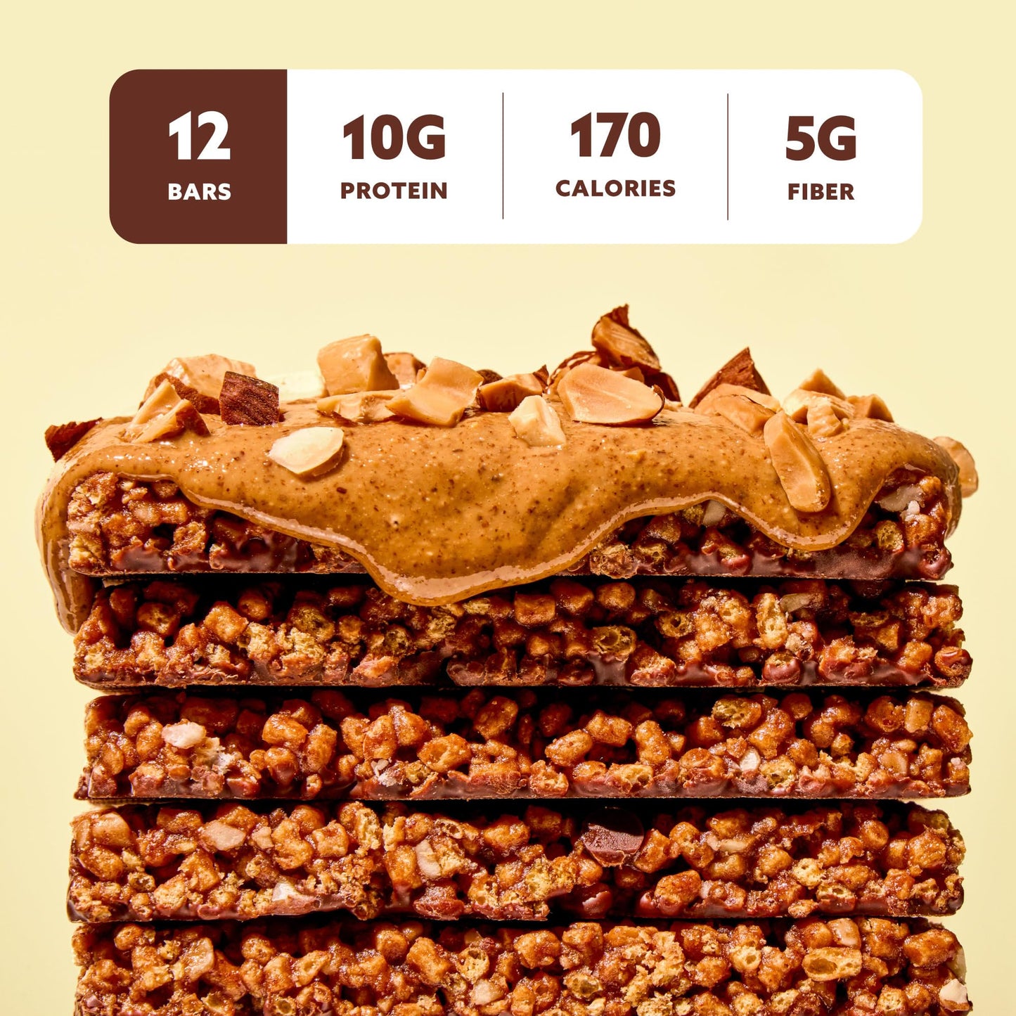 Mezcla Puff Crispy Protein Bars, Gluten Free & Vegan Protein Bars, 10g Protein, Alt for Crispy Rice Treat, Granola Bars & Breakfast Bars, Healthy Snacks for Adults, Variety Pack, 8 Count